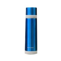 ART Vacuum Cup Aluminium Water Bottle Off White & Blue