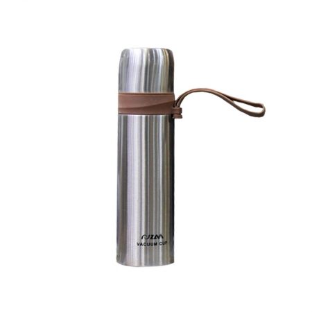 ART Vacuum Cup Aluminium Water Bottle Silver