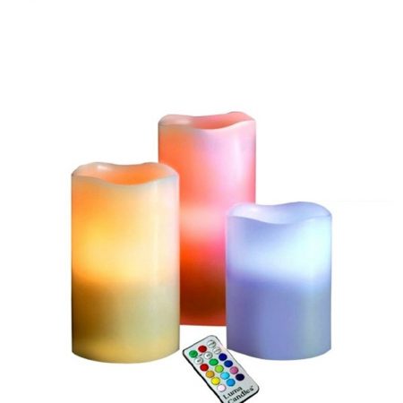 Luma Candles Candles with Remote Control Timer