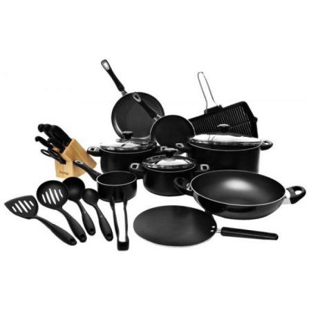 Prestige 21638 Cook Set Pro Black 24Pcs