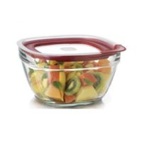 Rubbermaid 11.5 Cup 2.7L Square Glass Food Stoage Container