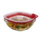 Rubbermaid Rm-2856003 2.5 Cup 591ml Square Glass Food Storage Container