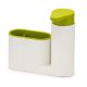 Sink Tidy Sey Plus Set of 2 White & Green