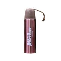 Sporty Fast Furious 9 Hot & Cold Water Bottle peach Brown