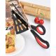 Xunom XUN-PZ-1 2 in 1 Roller Pizza Cutter & Lifter