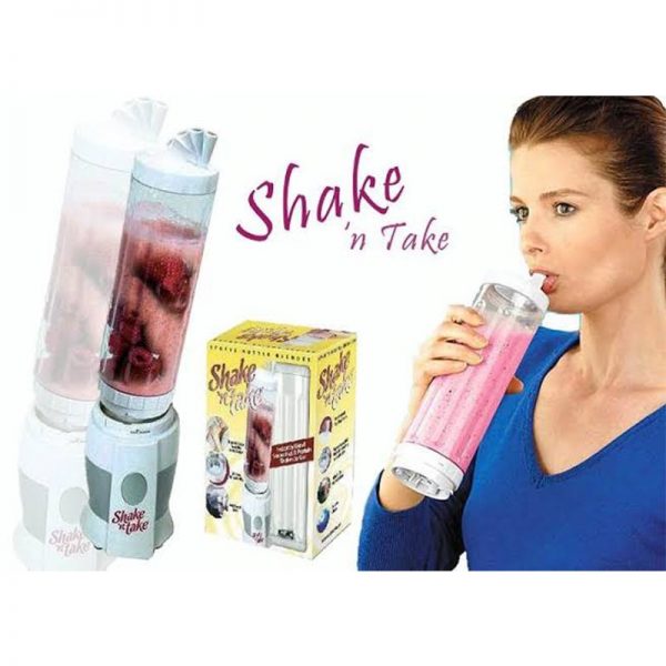 Image result for Shake N Take Sports Bottle Smooth Blender"