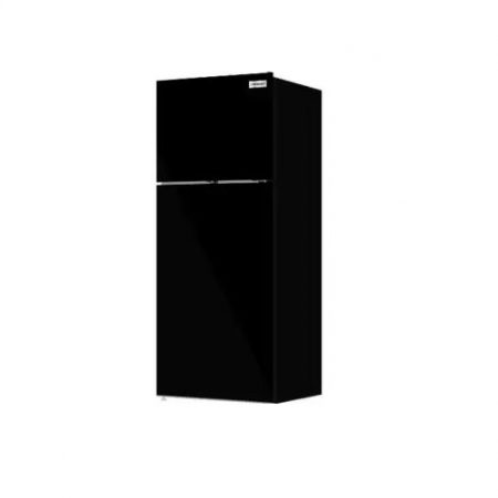 Inverex 19 Cu Ft INV-220 GD Top Mount Glass Door Refrigerator Black