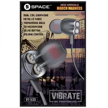 Space Dual Speaker Handsfree Vibrate VT-535