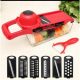 10 In 1 Fruit Cutter Stainless Steel Mandoline Kitchen