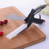 Clever Cutter Premium Quality 2 in 1 Kitchen Knife Scissor