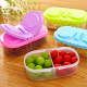 Portable Plastic Protector Case Container Trip Outdoor Lunch Box