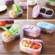 Portable Plastic Protector Case Container Trip Outdoor Lunch Box