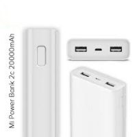 Power Bank Mi 20000Mah 2 USB External Battery Portable Charger